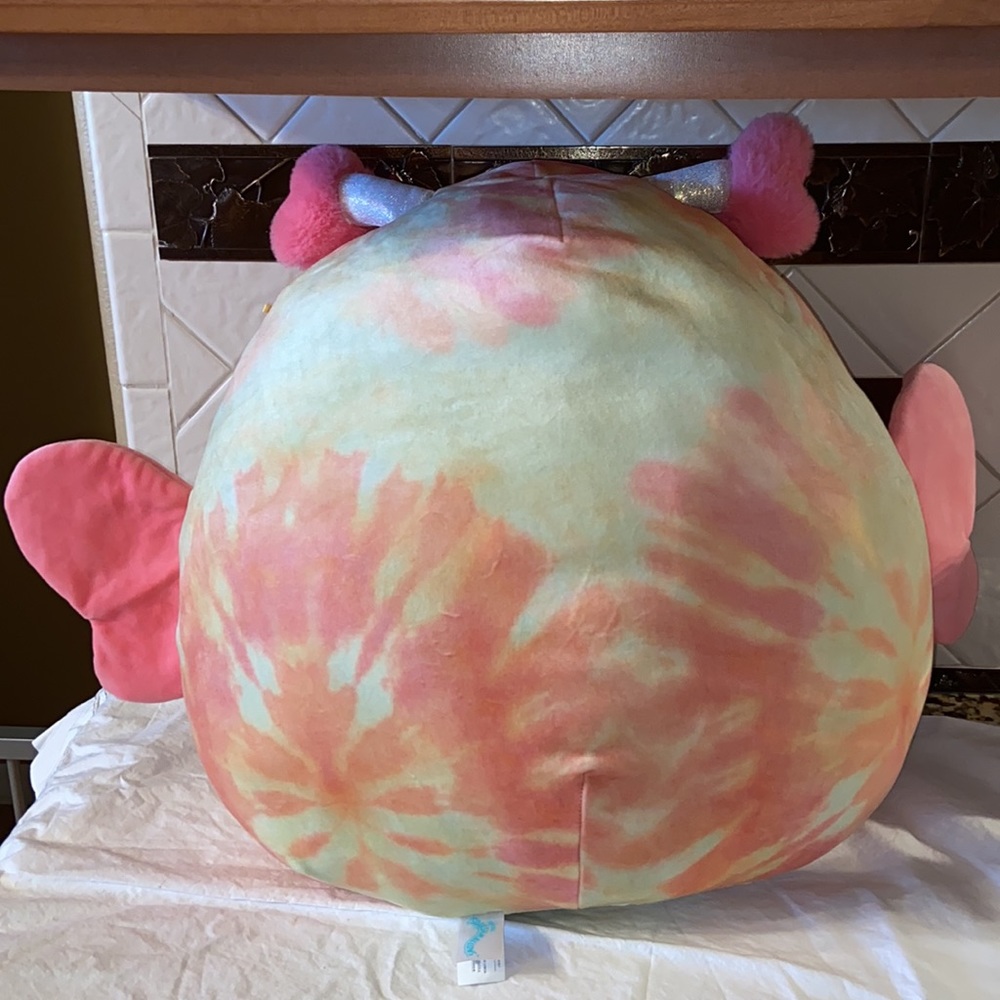 Like new Squishmallow Balia the Butterfly 16" UltraSoft Valentine's Day Plush - Picture 6 of 8
